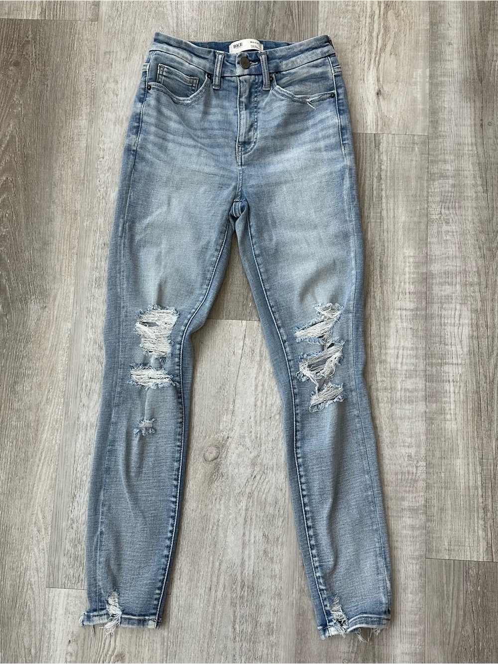 BKE Billie Slim Fit High Rise Ankle Skinny Jeans Womens Size 24x27